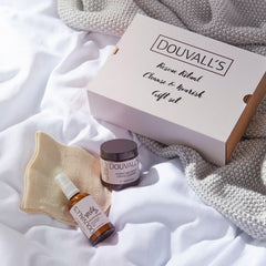 Rescue Ritual Gift Set – Argan Cream Cleanser, Milky Argan Active & Muslin Cloth