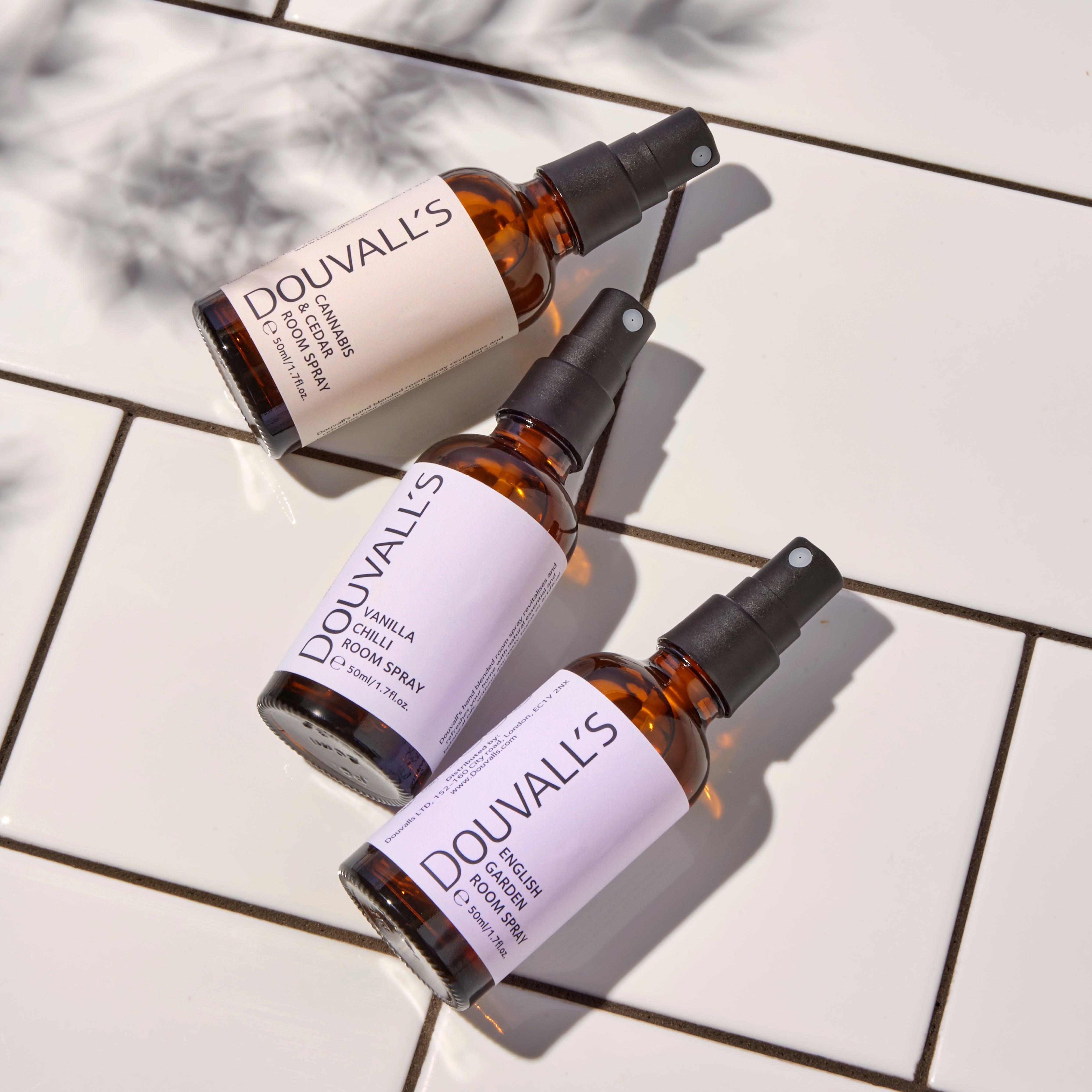 Natural Room Spray 50ml – Hand Blended in England, Five Scents