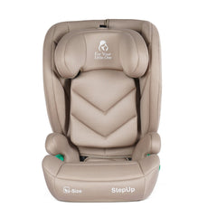 Stepup i-Size ISOFIX High-Back Booster – Latte Beige, 4-12 Years