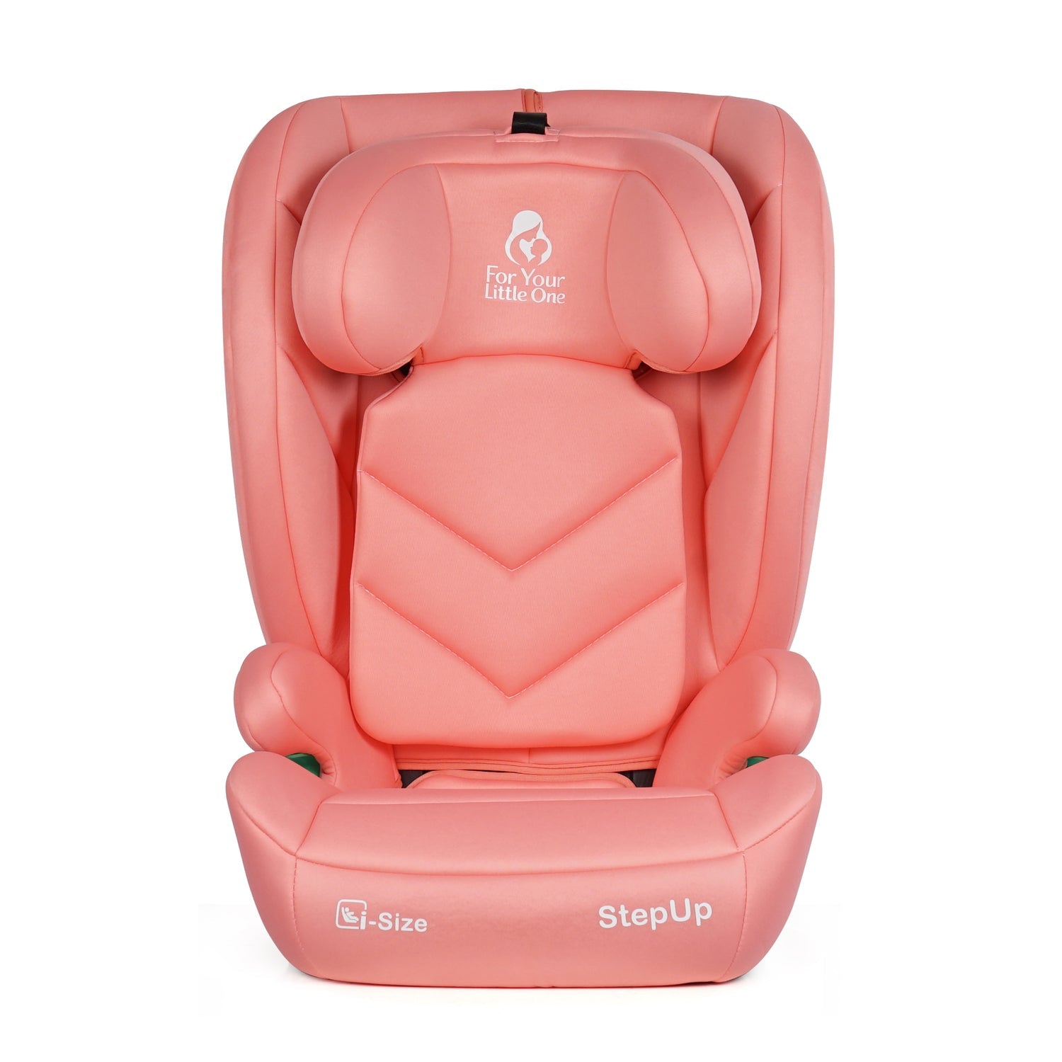 Stepup i-Size ISOFIX High-Back Booster – Blush Rose, 4-12 Years