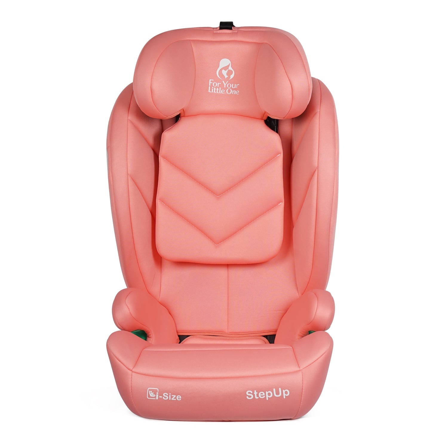 Stepup i-Size ISOFIX High-Back Booster – Blush Rose, 4-12 Years