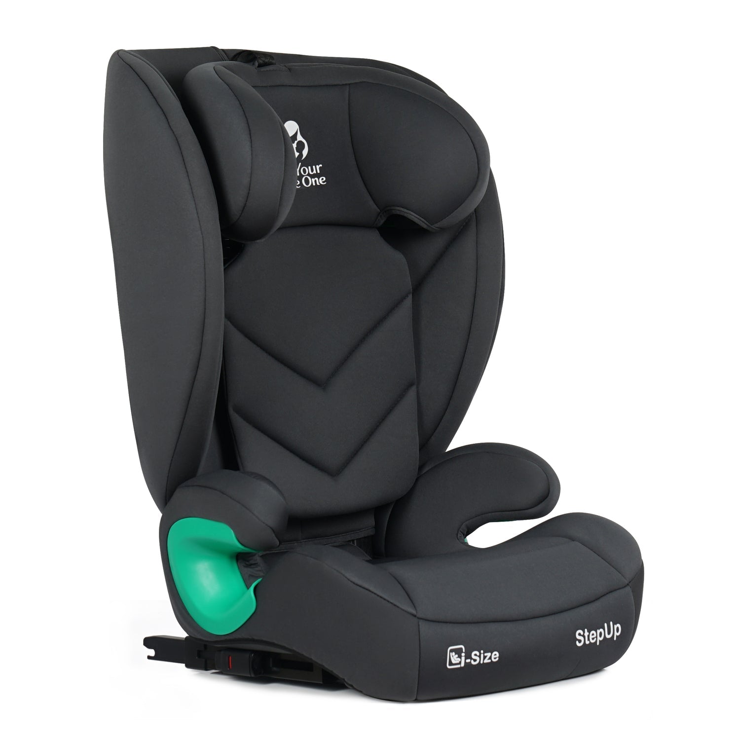 Stepup i-Size ISOFIX High-Back Booster – Slate Mist, 4-12 Years