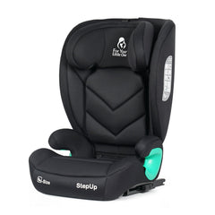 Stepup i-Size ISOFIX High-Back Booster – Midnight Black, 4-12 Years