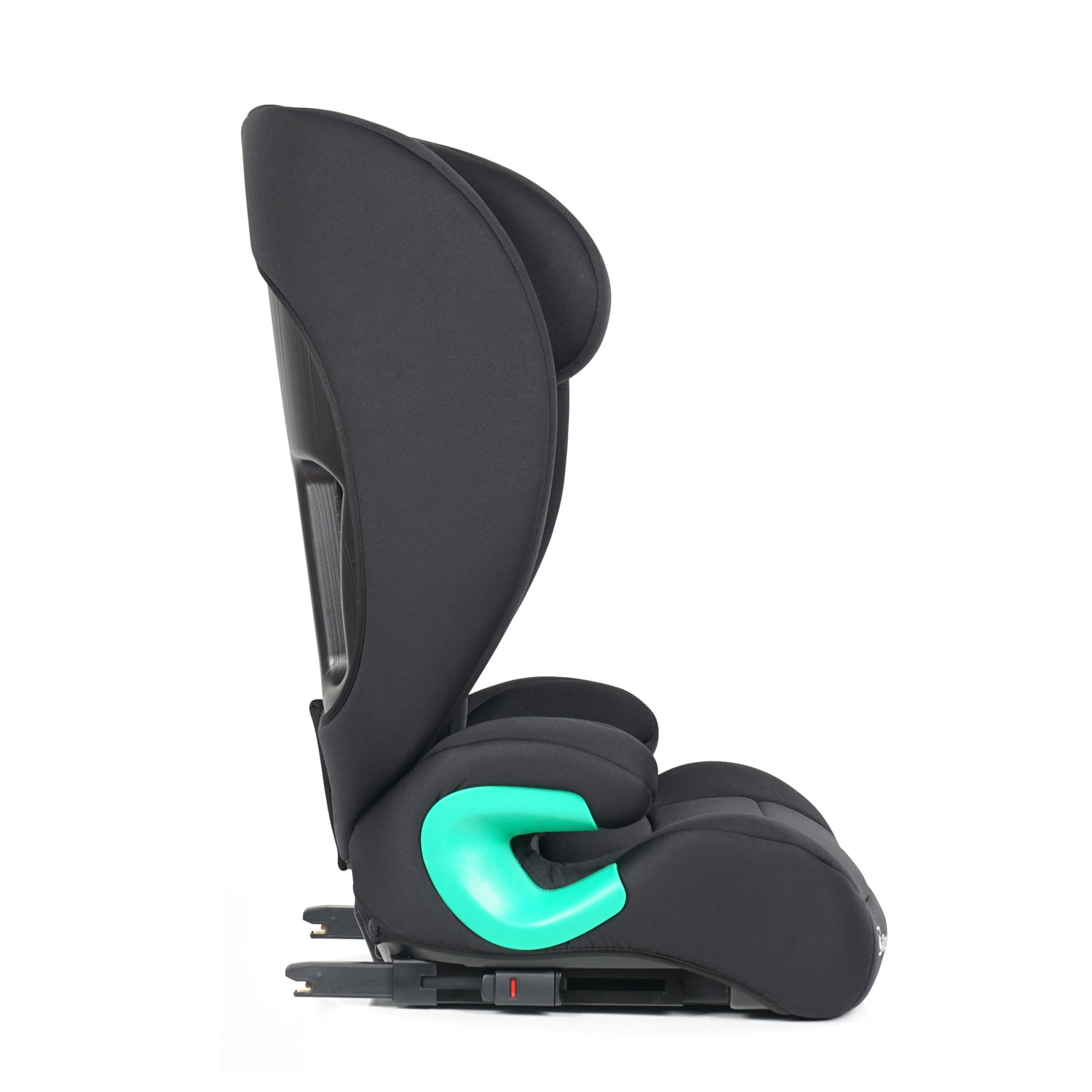 Stepup i-Size ISOFIX High-Back Booster – Midnight Black, 4-12 Years