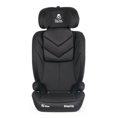 Stepup i-Size ISOFIX High-Back Booster – Midnight Black, 4-12 Years