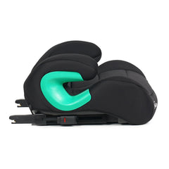 Stepup i-Size ISOFIX High-Back Booster – Midnight Black, 4-12 Years