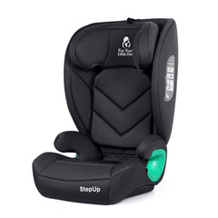 Stepup i-Size Belted High-Back Booster – Midnight Black, 4-12 Years