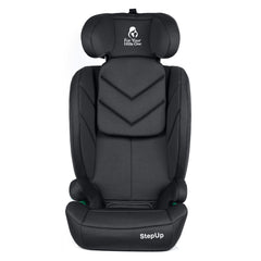 Stepup i-Size Belted High-Back Booster – Midnight Black, 4-12 Years