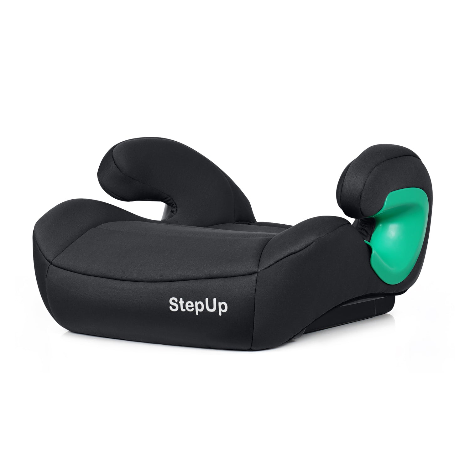 Stepup i-Size Belted High-Back Booster – Midnight Black, 4-12 Years
