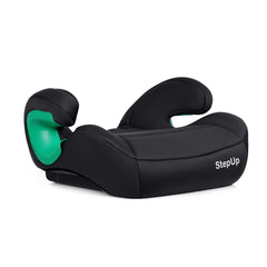 Stepup i-Size Belted High-Back Booster – Midnight Black, 4-12 Years