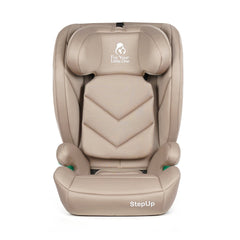 Stepup i-Size Belted High-Back Booster – Latte Beige, 4-12 Years