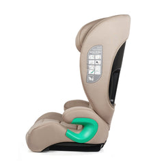 Stepup i-Size Belted High-Back Booster – Latte Beige, 4-12 Years