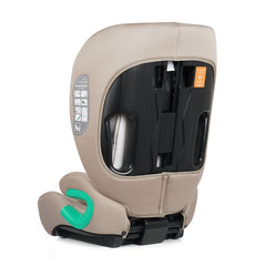 Stepup i-Size Belted High-Back Booster – Latte Beige, 4-12 Years