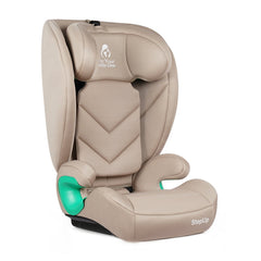Stepup i-Size Belted High-Back Booster – Latte Beige, 4-12 Years