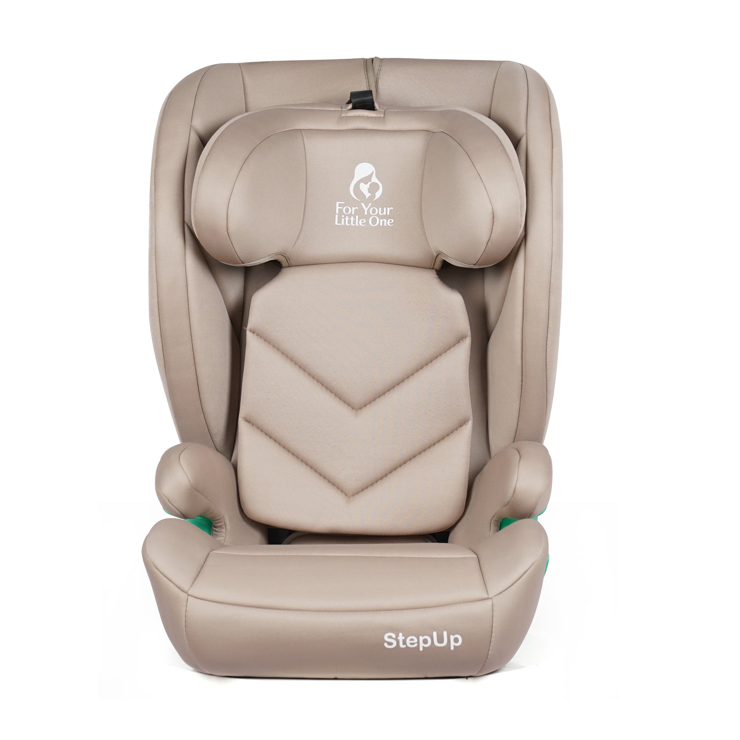 Stepup i-Size Belted High-Back Booster – Latte Beige, 4-12 Years