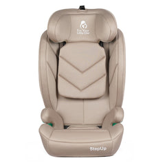 Stepup i-Size Belted High-Back Booster – Latte Beige, 4-12 Years