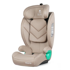Stepup i-Size Belted High-Back Booster – Latte Beige, 4-12 Years