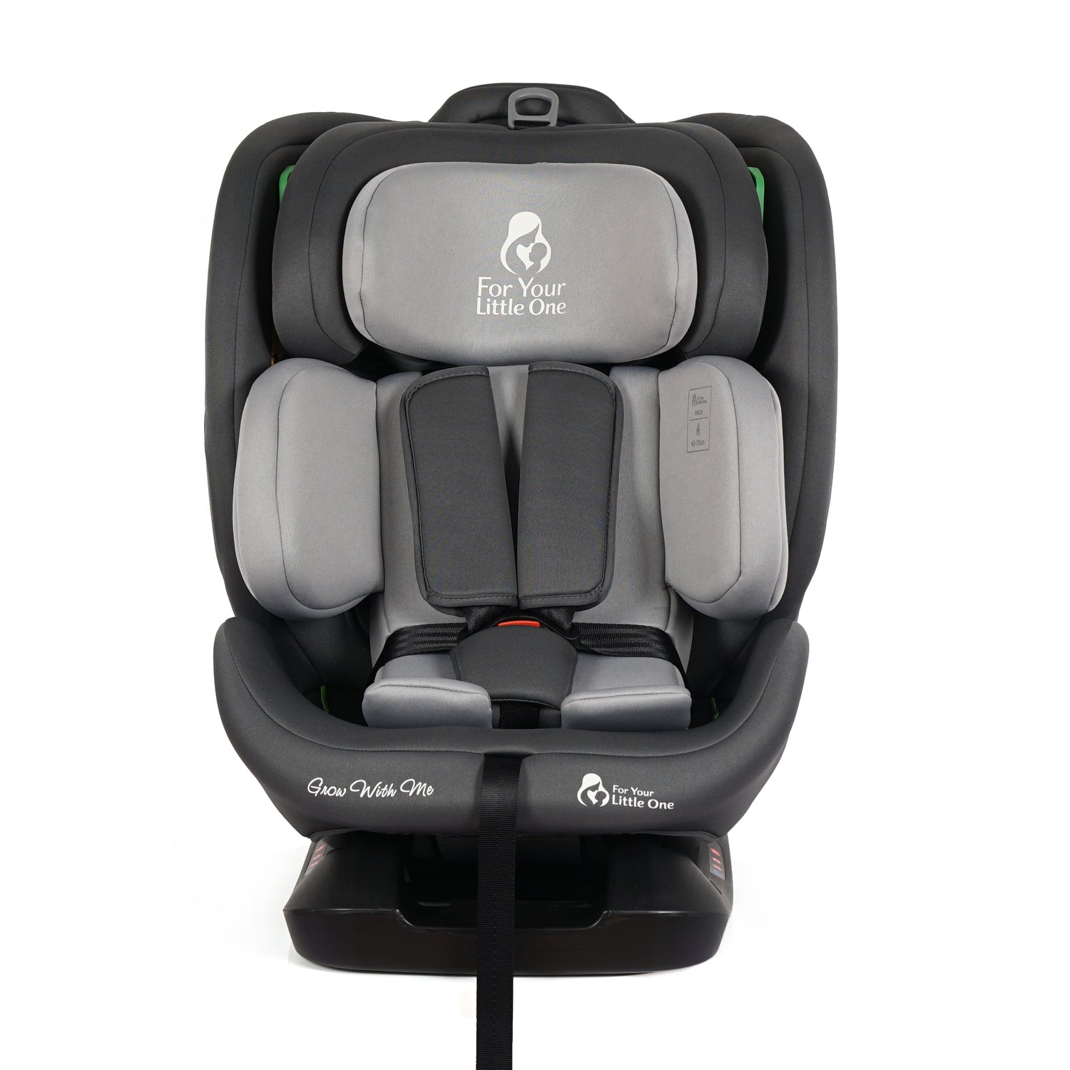 GrowWithMe i-Size Car Seat – Slate Mist, Birth to 12 Years