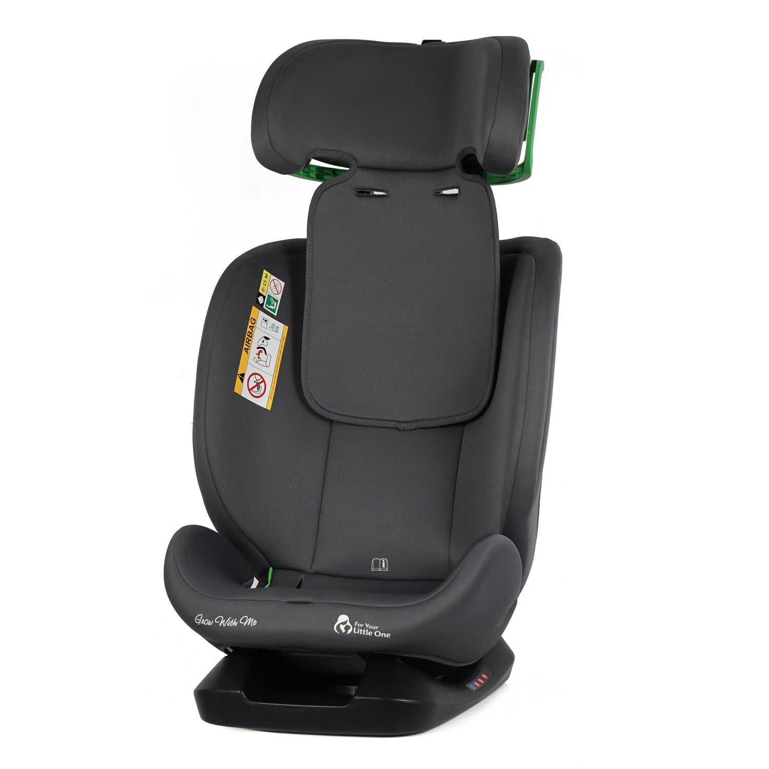 GrowWithMe i-Size Car Seat – Slate Mist, Birth to 12 Years