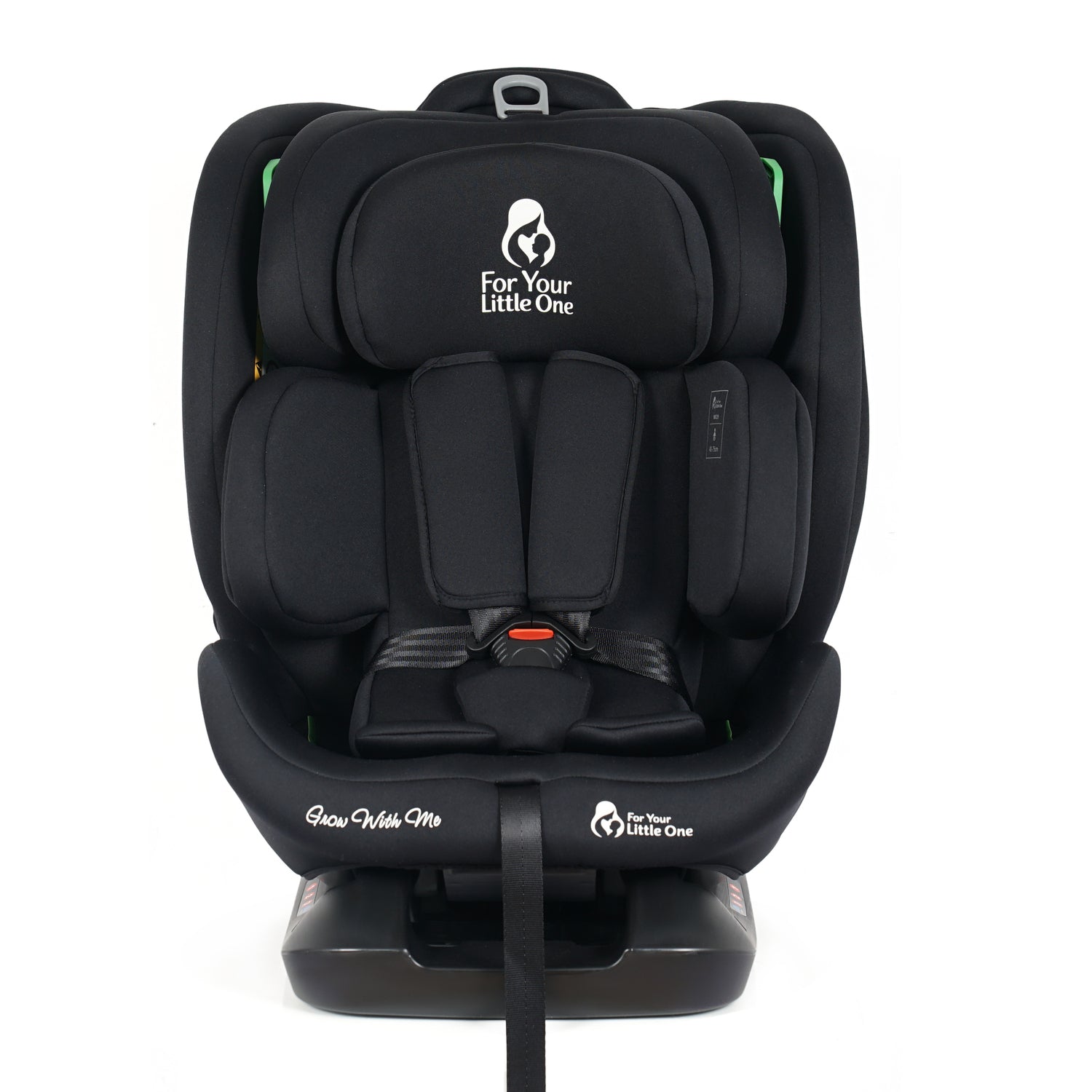 GrowWithMe i-Size Car Seat – Midnight Black, Birth to 12 Years