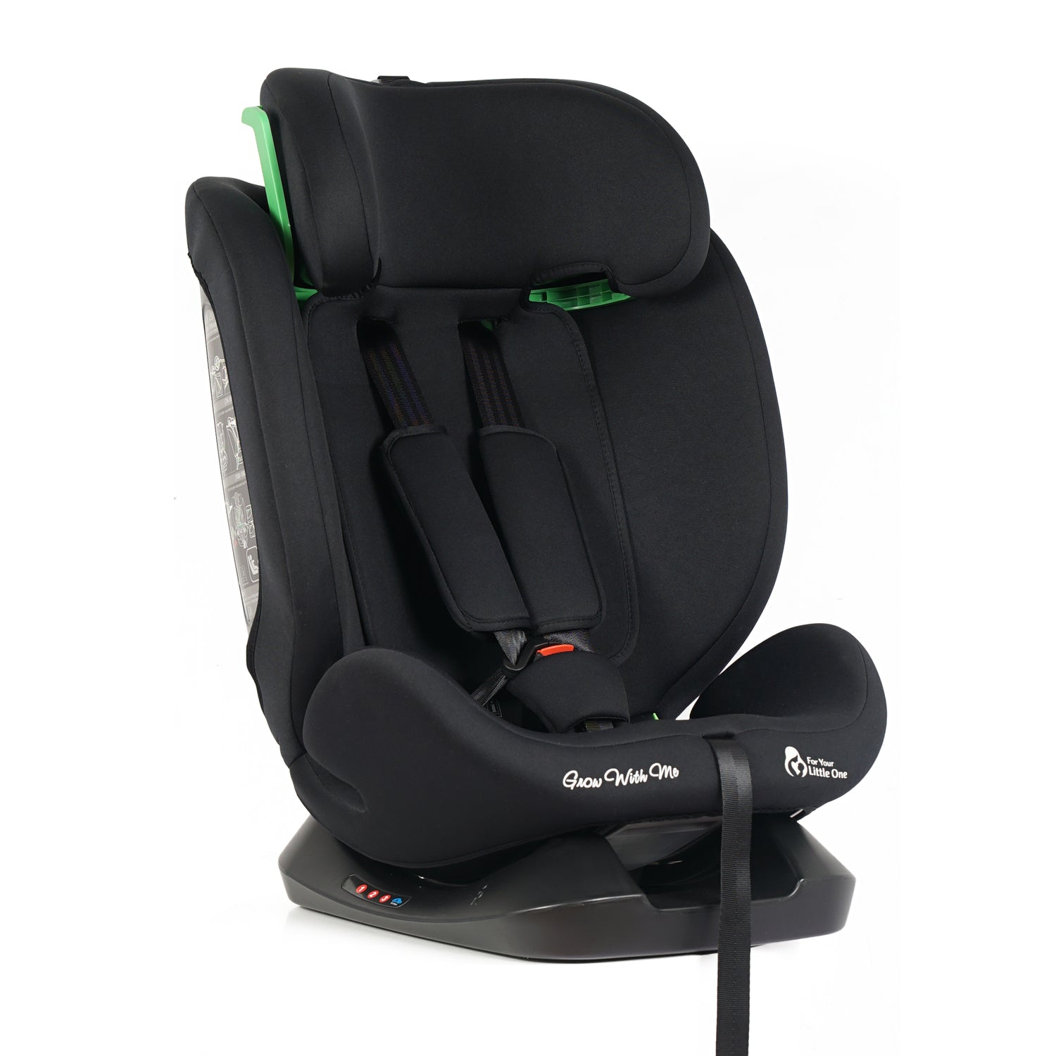 GrowWithMe i-Size Car Seat – Midnight Black, Birth to 12 Years