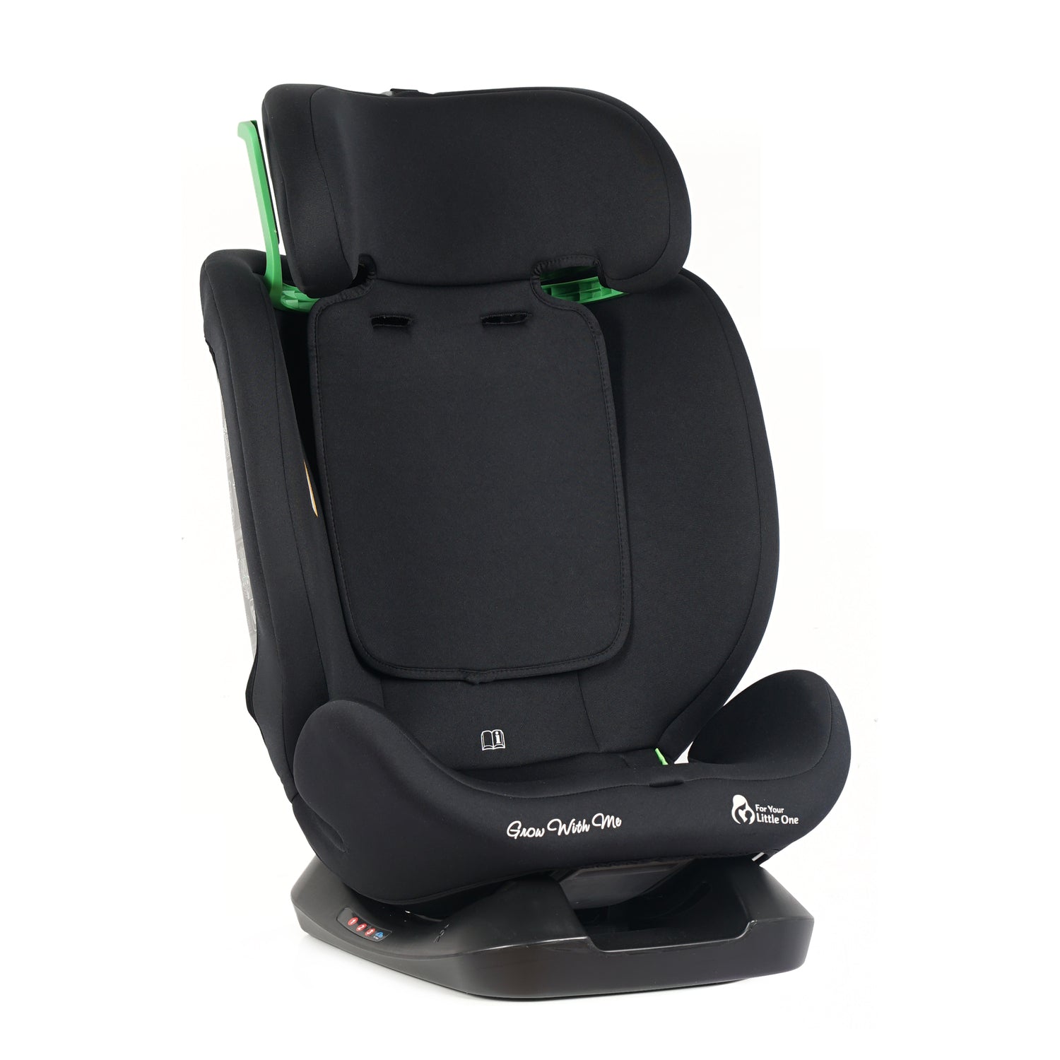 GrowWithMe i-Size Car Seat – Midnight Black, Birth to 12 Years