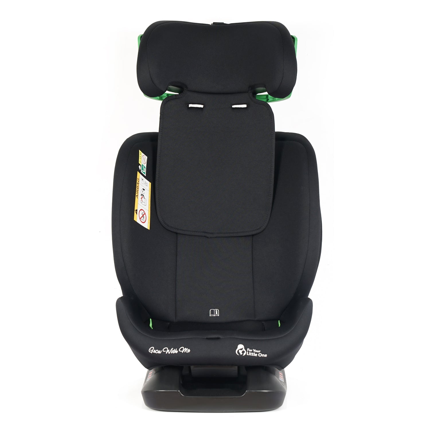 GrowWithMe i-Size Car Seat – Midnight Black, Birth to 12 Years