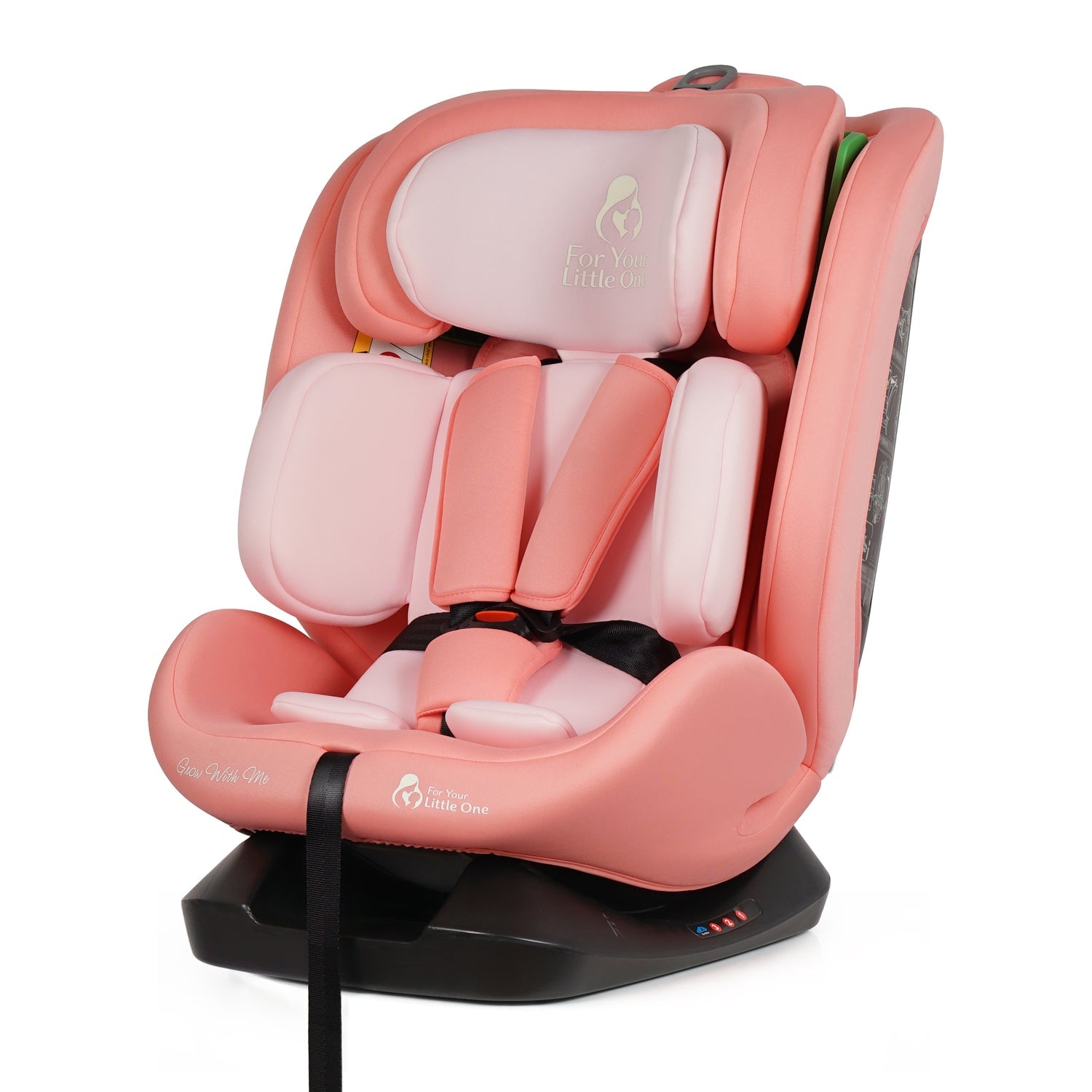 GrowWithMe i-Size Car Seat – Blush Rose, Birth to 12 Years