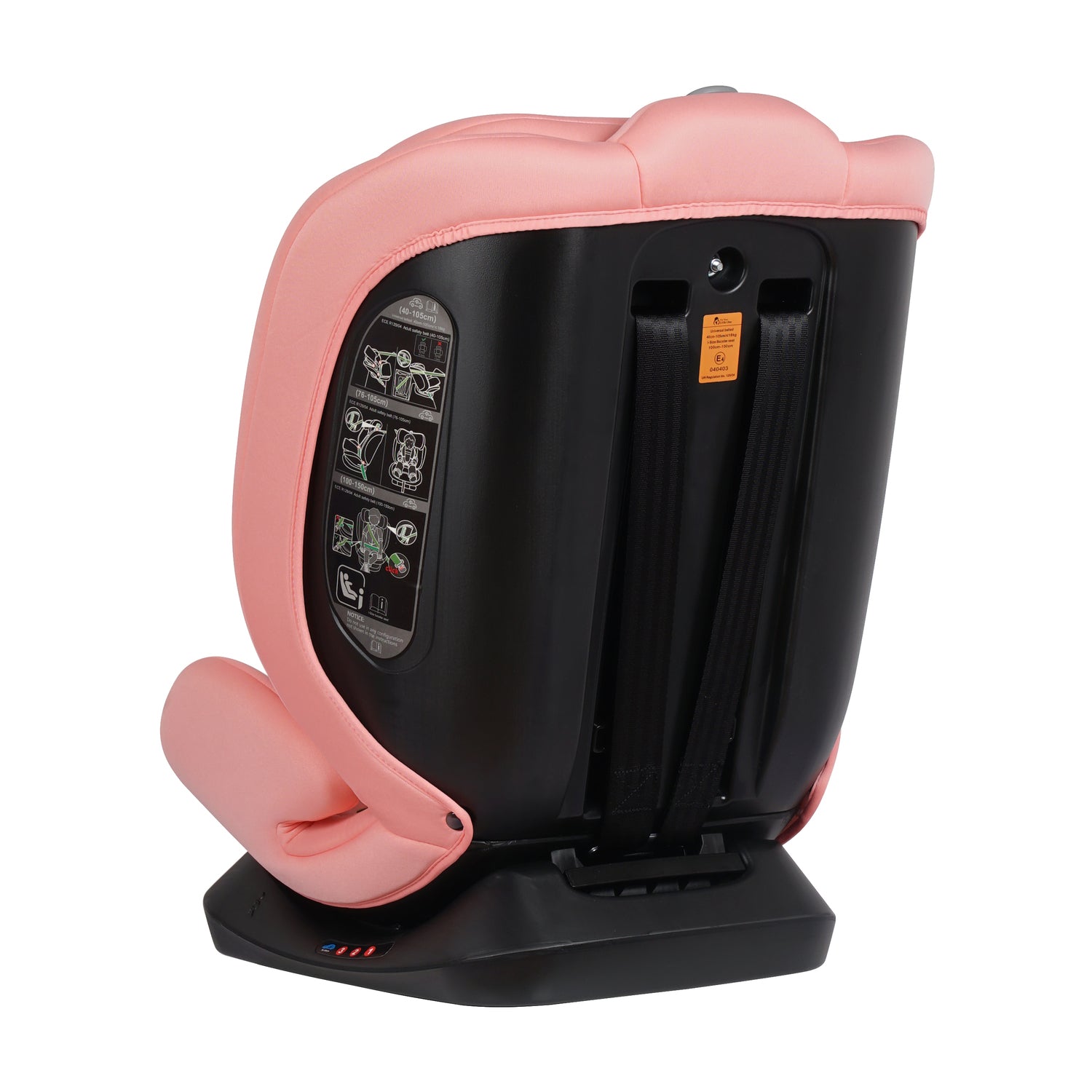GrowWithMe i-Size Car Seat – Blush Rose, Birth to 12 Years