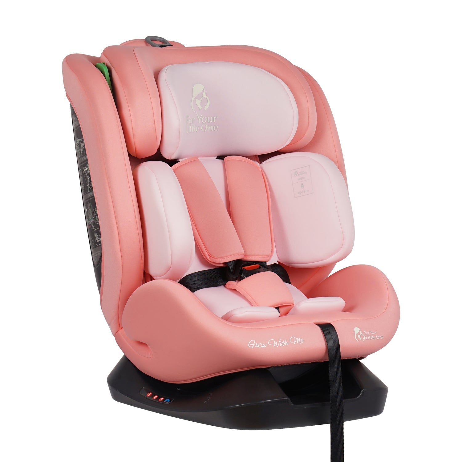 GrowWithMe i-Size Car Seat – Blush Rose, Birth to 12 Years