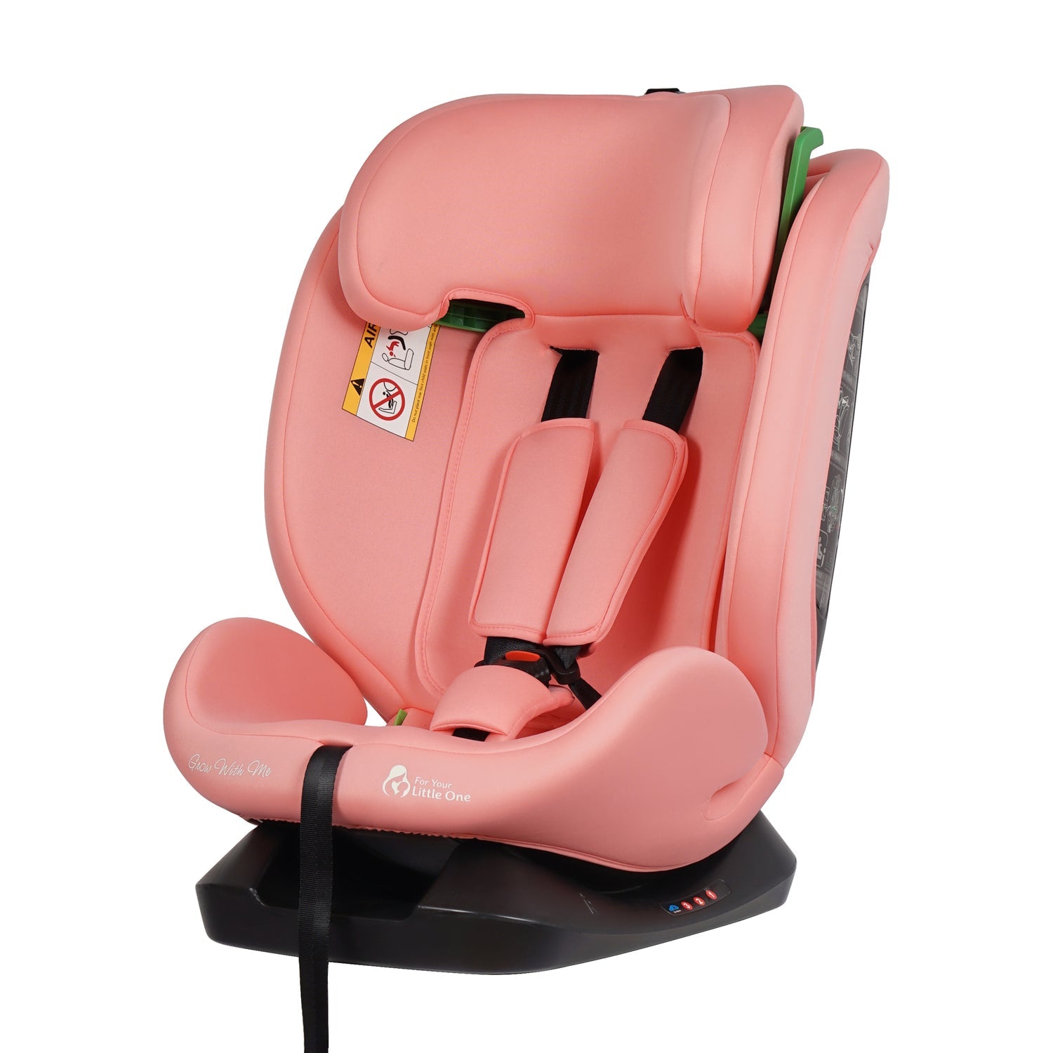GrowWithMe i-Size Car Seat – Blush Rose, Birth to 12 Years
