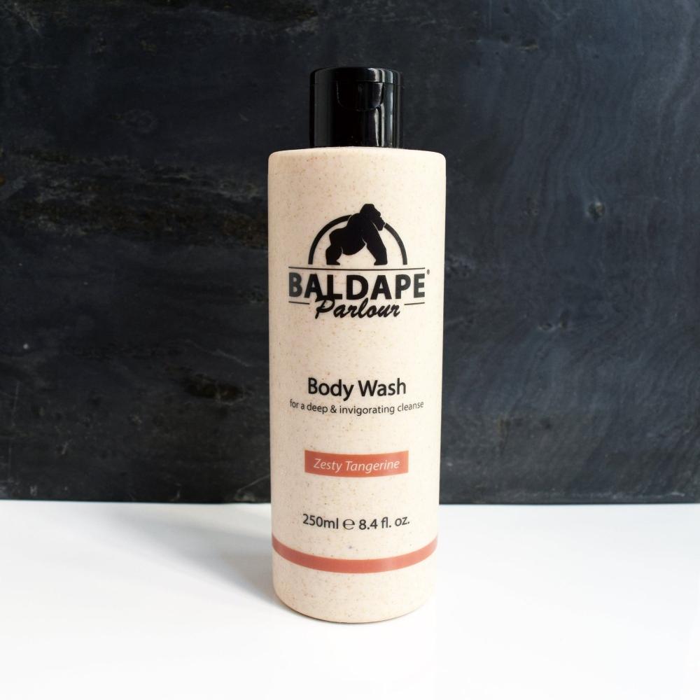 Zesty Tangerine Body Wash 250ml – Fragrance Free Base, Vegan
