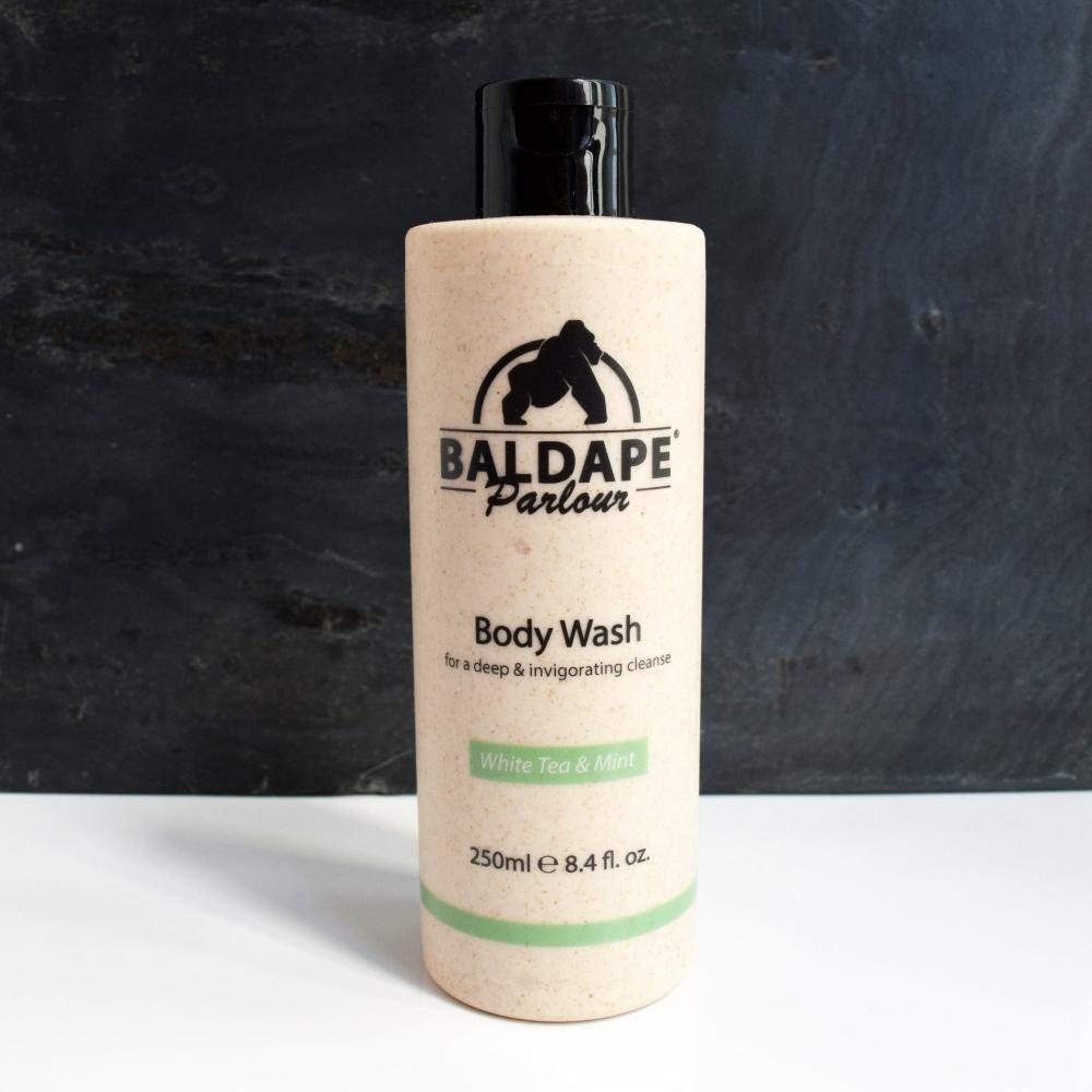 White Tea & Mint Body Wash 250ml – Natural, Vegan, Made in the UK