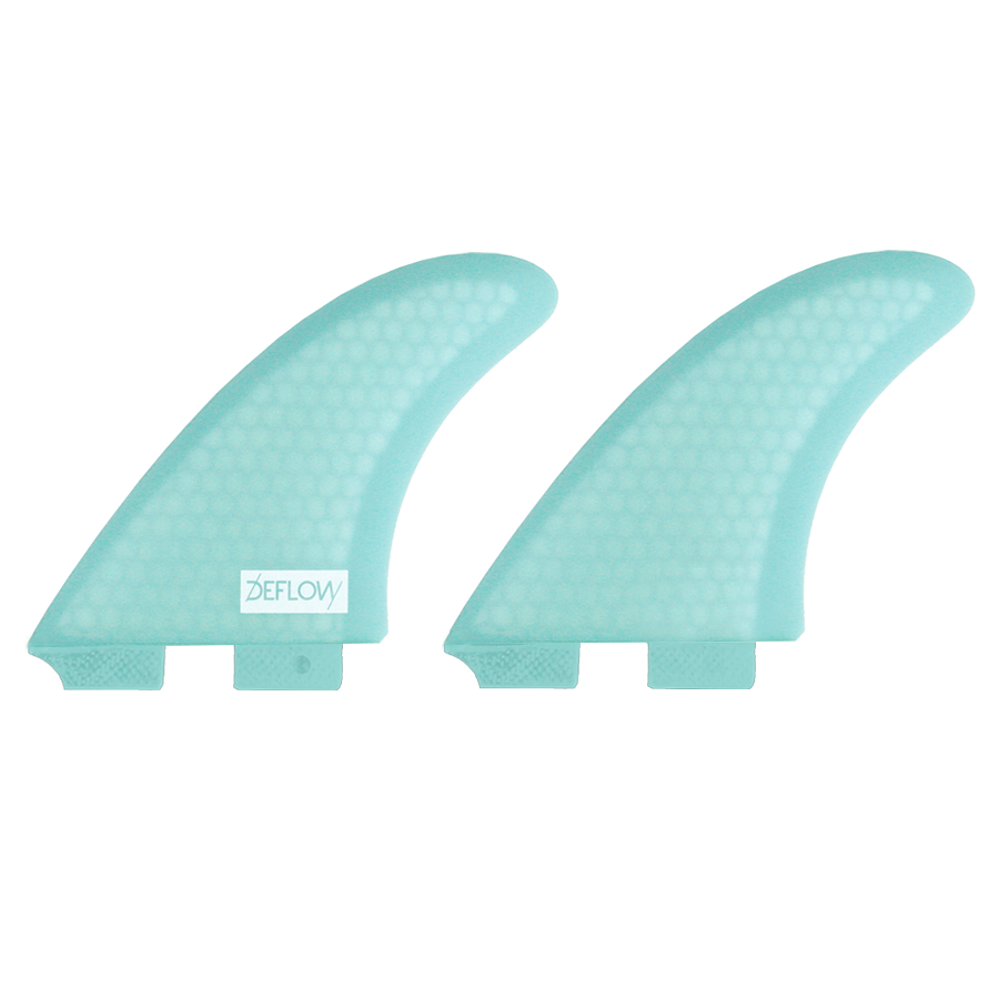 Deflow Duette Twin Fins, Fibreglass