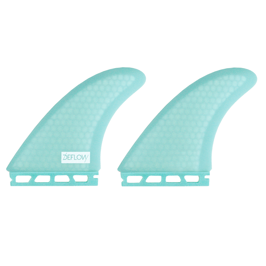 Deflow Duette Twin Fins, Fibreglass