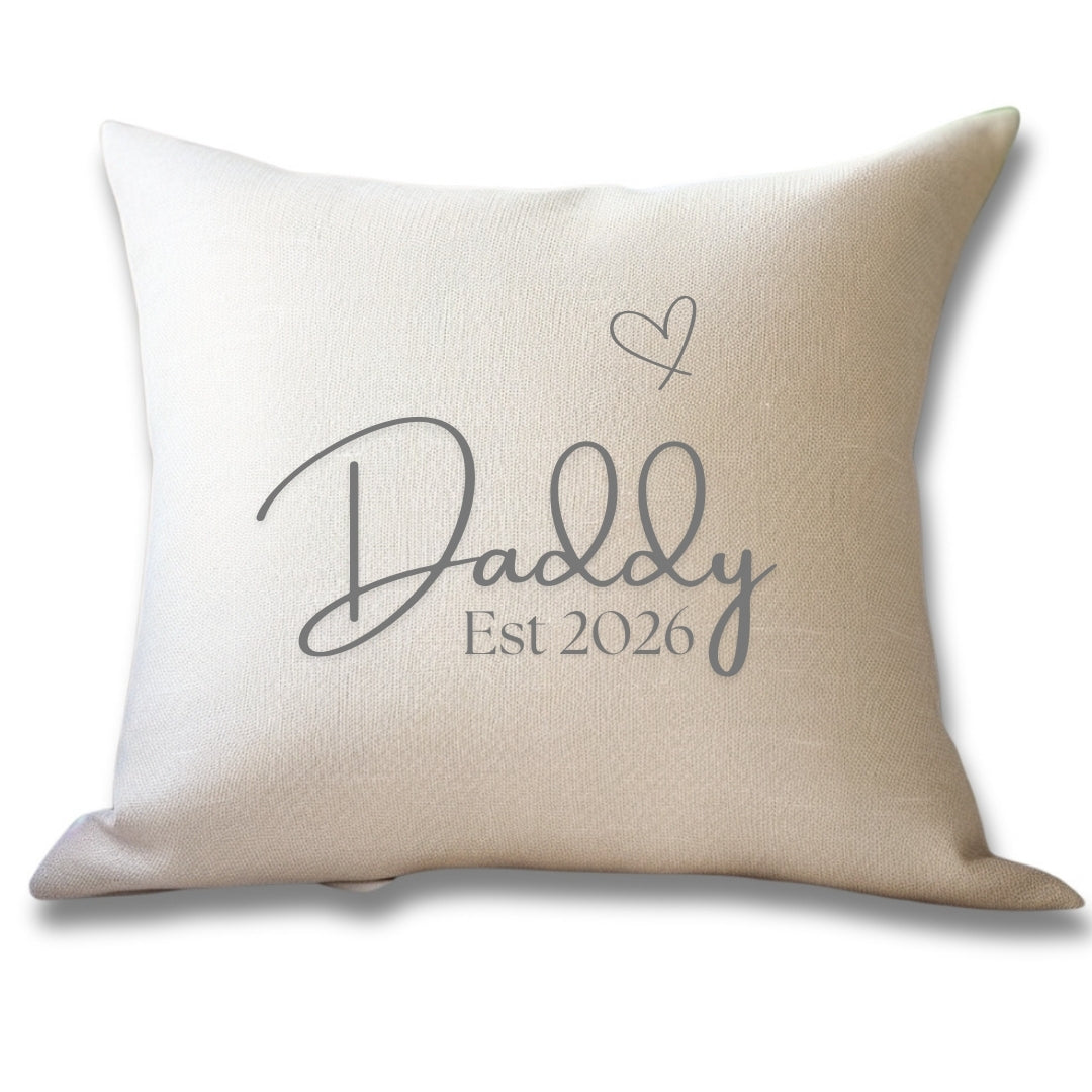 Personalised Daddy Cushion – Add Your Own Message