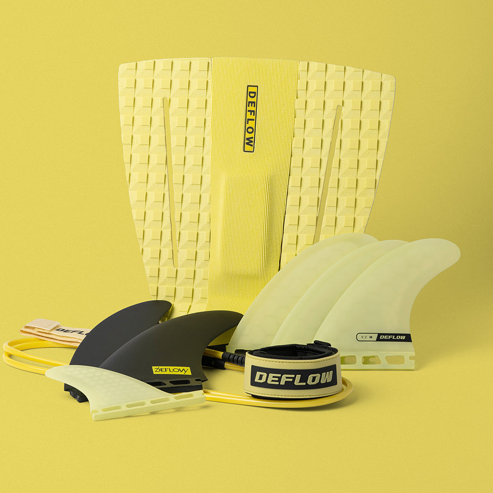 Deflow V.2 Thruster Fins, Honeycomb Three-Fin Set