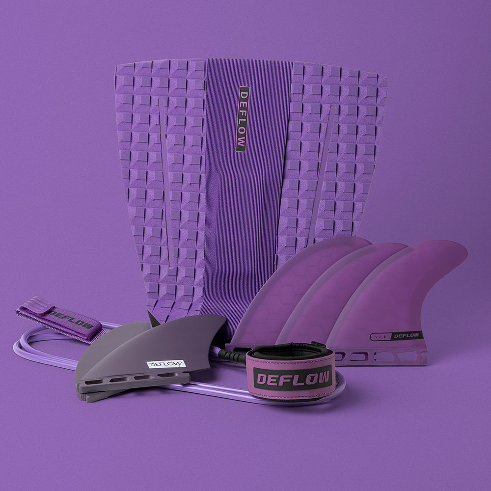 Deflow V.2 Thruster Fins, Honeycomb Three-Fin Set
