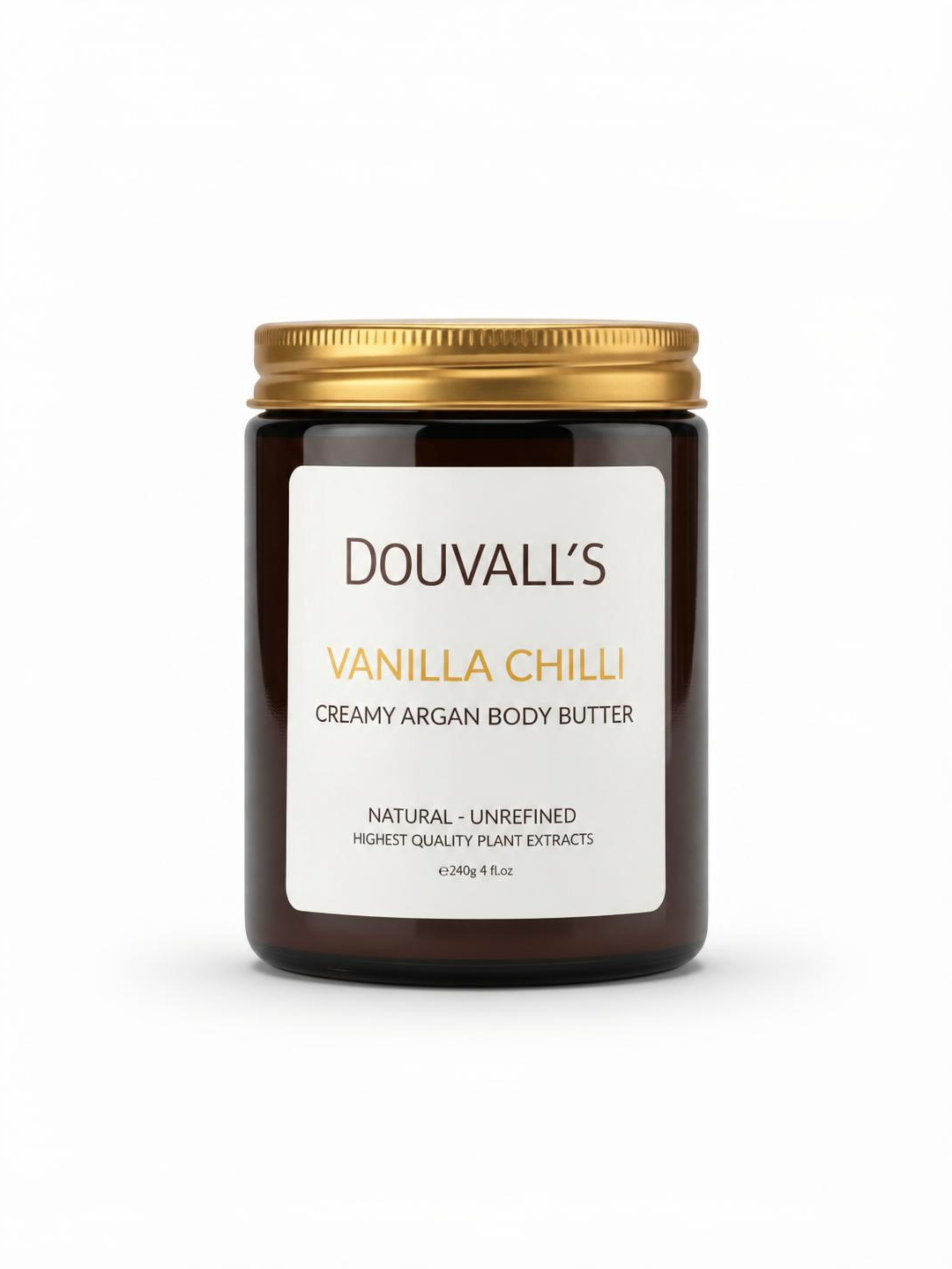 Organic Argan Body Butter 240ml – Rich Whole Body Butter, Four Scents