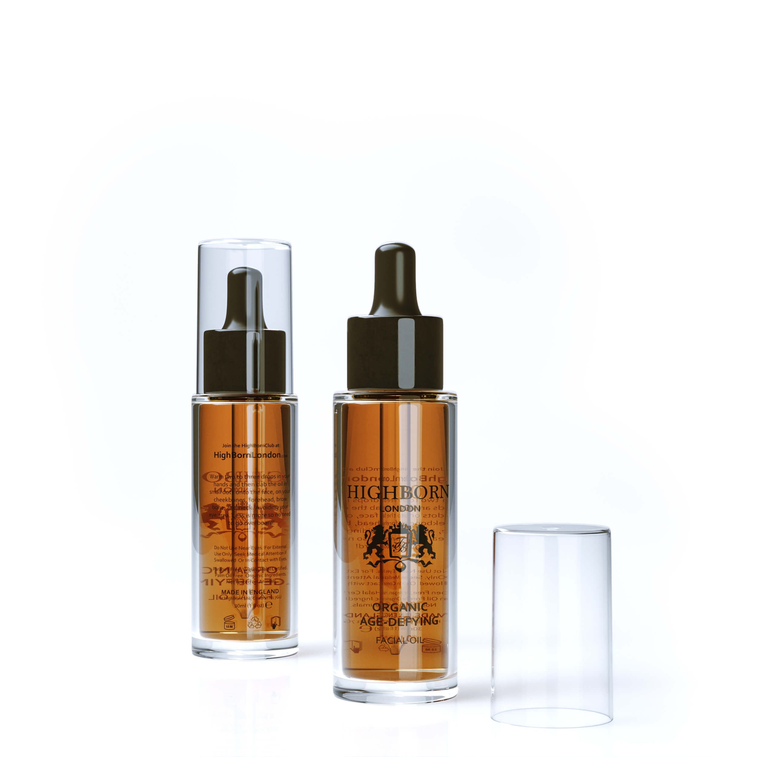 Organic Age-Defying Facial Oil 30ml – Organic Botanical Oil Blend