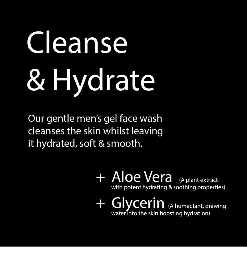 Foaming Beard & Face Wash – Fragrance Free, for Oily Skin