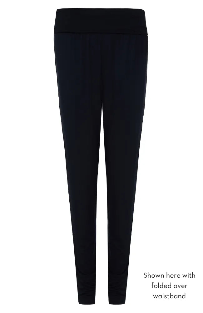Women's Yoga Trousers – Micro Modal, Elasticated Waist, Made in UK