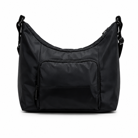 Qubi Changing Bag – Black, Pram Changing Bag with Mat