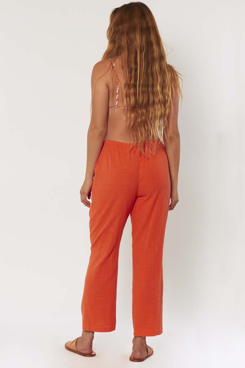 Sisstrevolution Women's Glowing Rays Cropped Gauze Trousers, Cotton