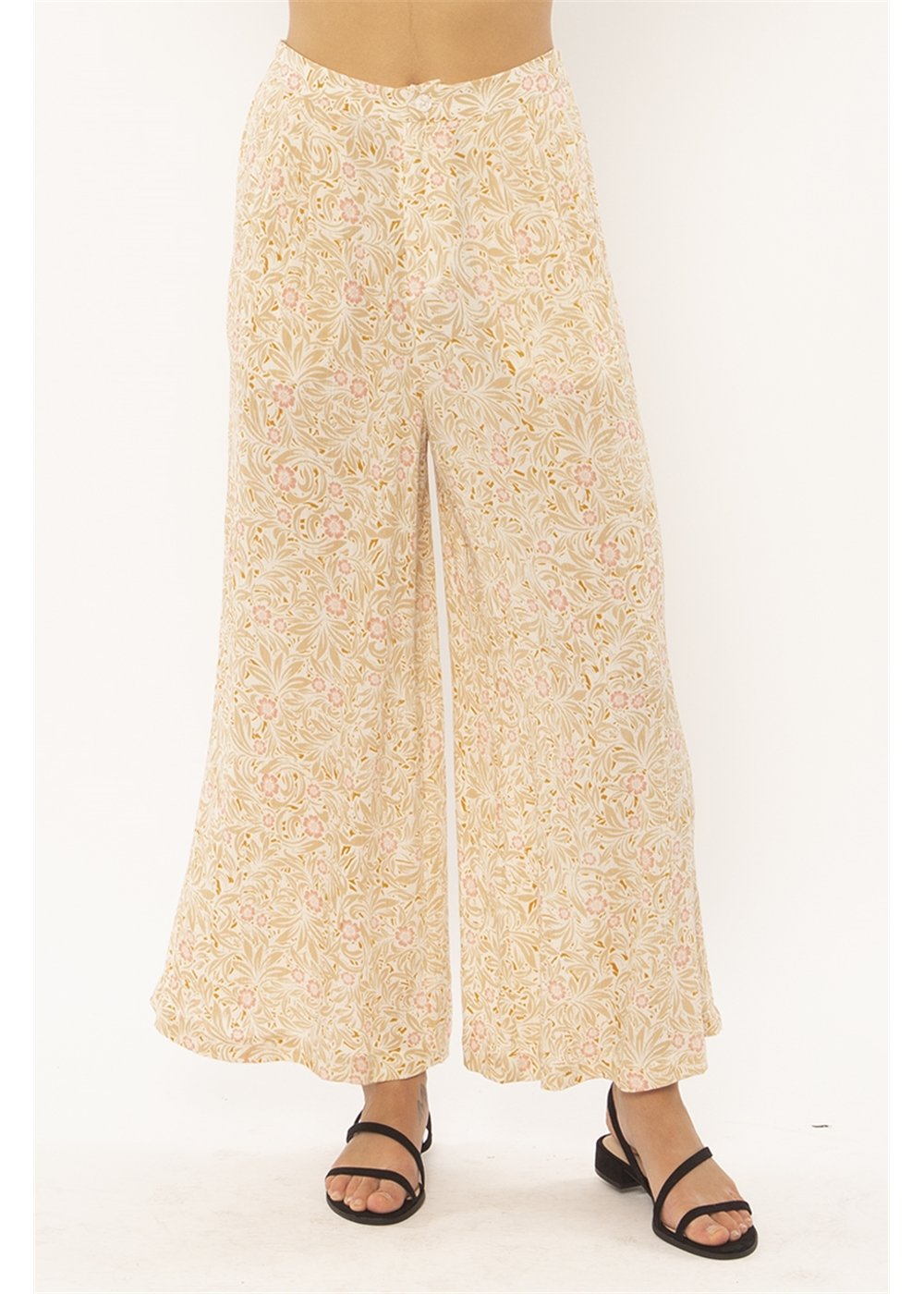 Sisstrevolution Women's Rocky Tides Wide Leg Trousers, 100% Viscose