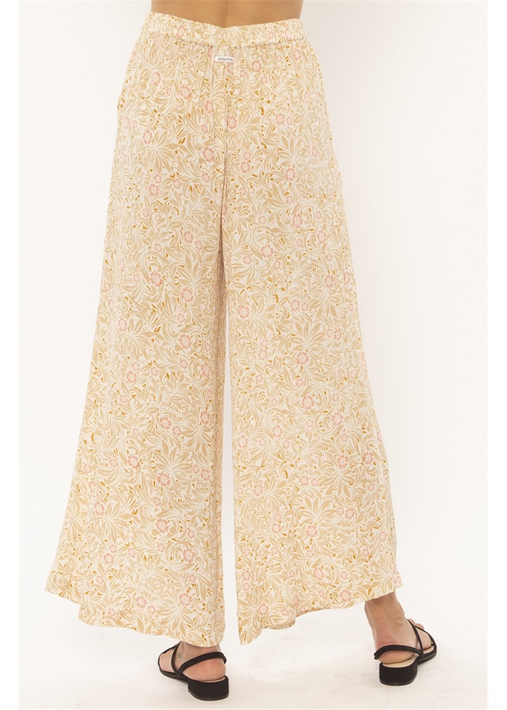 Sisstrevolution Women's Rocky Tides Wide Leg Trousers, 100% Viscose
