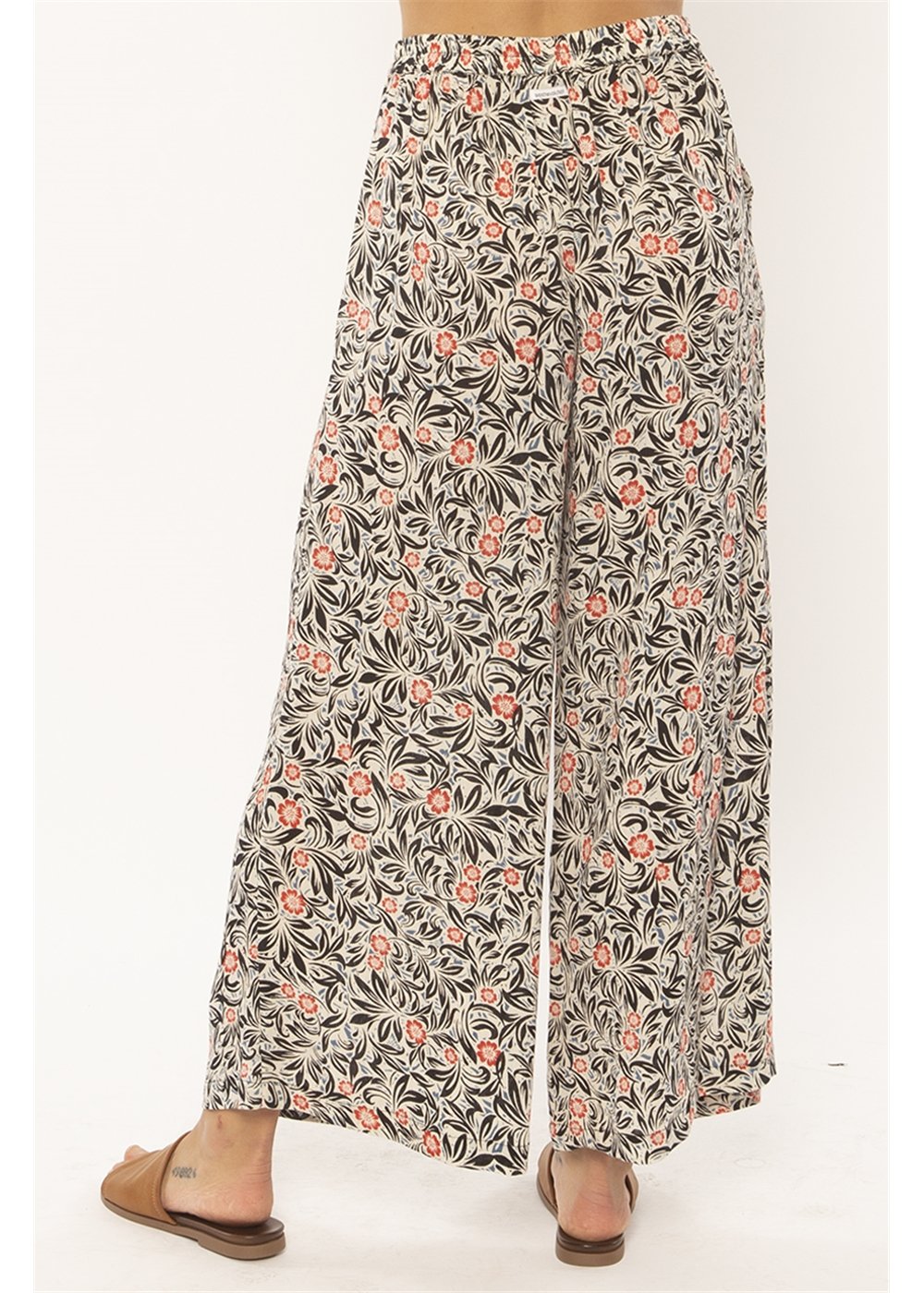 Sisstrevolution Women's Rocky Tides Wide Leg Trousers, 100% Viscose