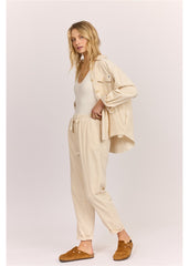 Sisstrevolution Women's After Hours Cord Shacket, 100% Cotton