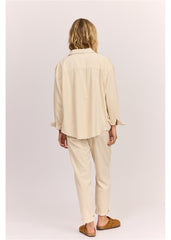 Sisstrevolution Women's After Hours Cord Shacket, 100% Cotton