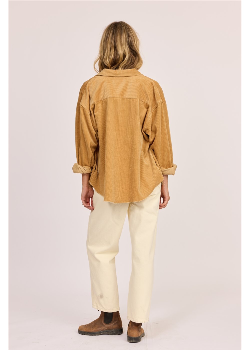 Sisstrevolution Women's After Hours Cord Shacket, 100% Cotton